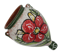Thumbnail for Wall Planter - Spanish Orza (Green Design) - Hand Painted in Spain