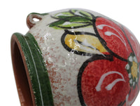 Thumbnail for Wall Planter - Spanish Orza (Green Design) - Hand Painted in Spain