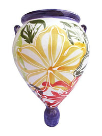 Thumbnail for Spanish wall hanging orza - Flor Design from Cactus Canyon Ceramics