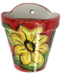 Thumbnail for Wall pot from Spain - Spanish Sunflower design