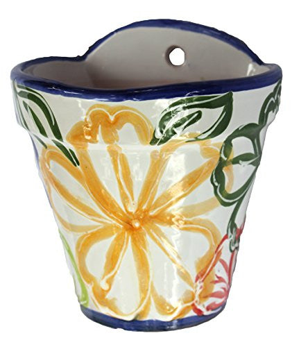 Wall pot from Spain - Spanish Flor design