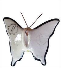 Thumbnail for Set of 4 Small Ceramic Butterfly Wall Hangers - Hand Painted From Spain