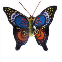 Thumbnail for Set of 4 Small Ceramic Butterfly Wall Hangers - Hand Painted From Spain