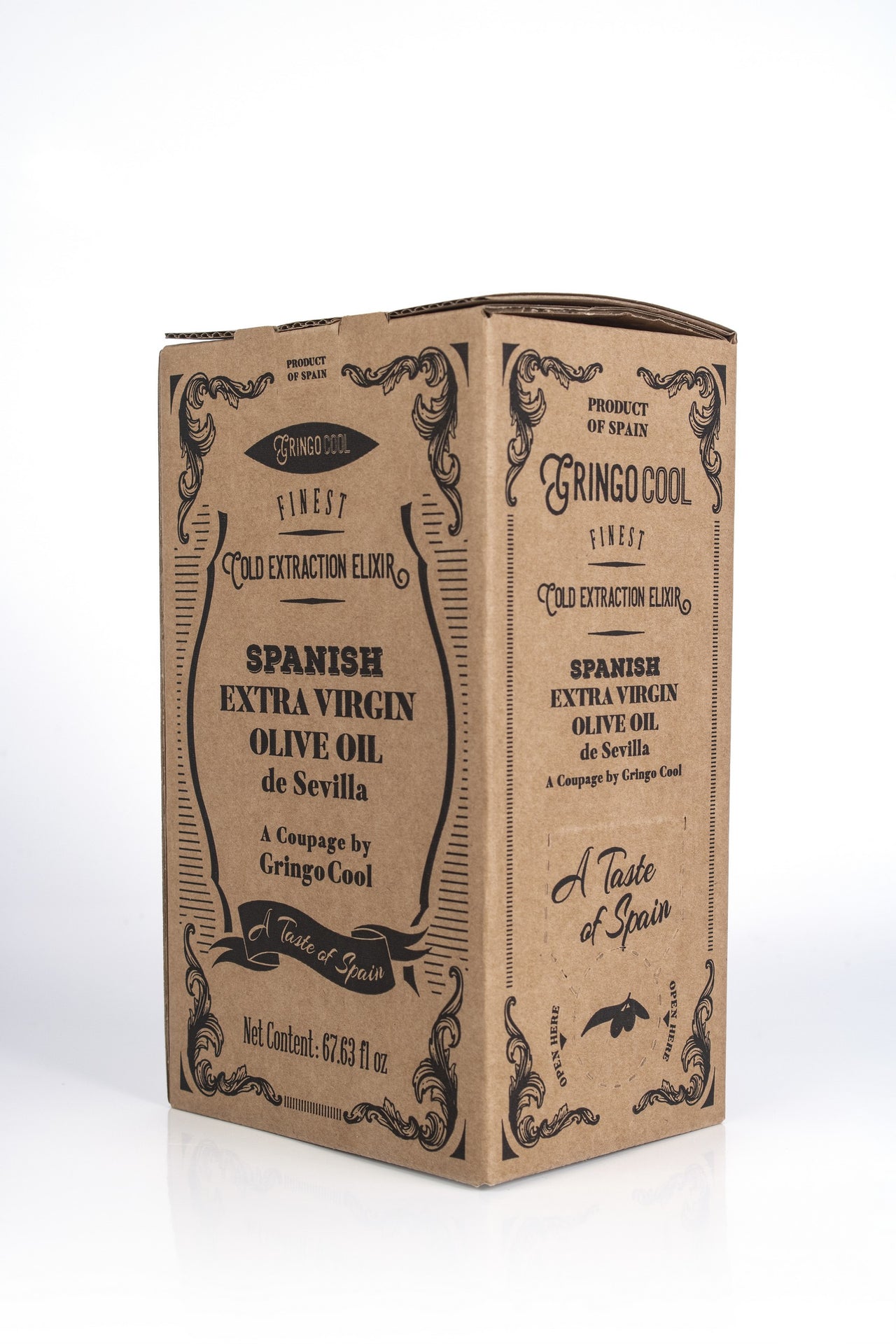 Spanish Extra Virgin Olive Oil - De Sevilla (2 liter box)