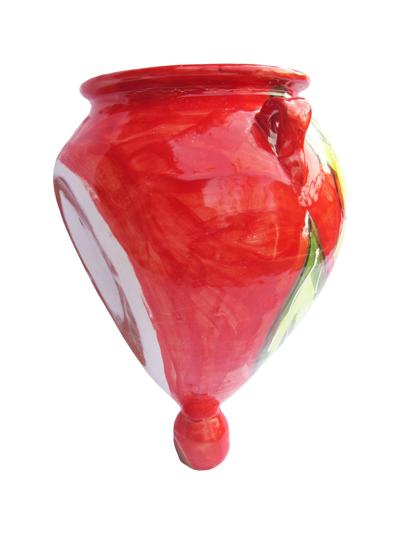 Wall Planter - Spanish Orza (Sunflower) - Hand Painted in Spain