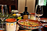 Thumbnail for Terracotta White, Serving Dish - Hand Painted From Spain