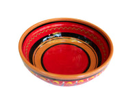 Thumbnail for Terracotta Red, Deep Serving Dish - Hand Painted From Spain