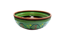 Thumbnail for Terracotta Green, Deep Serving Dish - Hand Painted From Spain