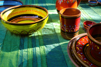 Thumbnail for Terracotta Red, Deep Serving Dish - Hand Painted From Spain