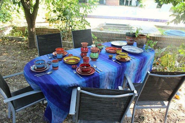 Terracotta Red, Deep Serving Dish - Hand Painted From Spain