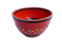 Thumbnail for Terracotta Salsa Bowl Set of 5 - Hand Painted From Spain