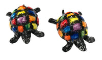 Thumbnail for Mr. Checkers Turtle - Ceramic Turtle Hand Painted In Spain