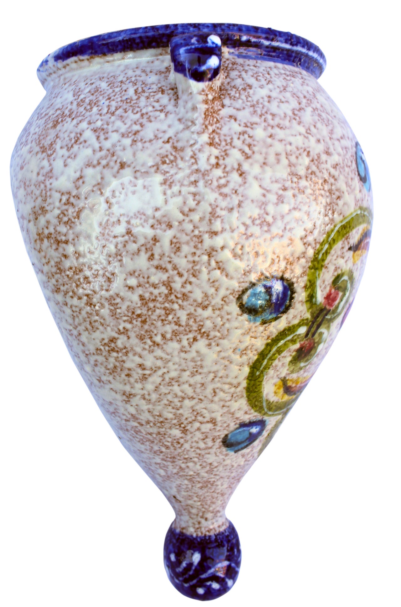 Wall Planter - Spanish Orza (Blue Treasure) - Hand Painted in Spain