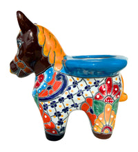 Thumbnail for Mexican Talavera Donkey Planter – Hand-Painted Ceramic Burro Pot for Garden, Patio & Home Decor