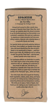 Thumbnail for Spanish Extra Virgin Olive Oil - De Sevilla (2 liter box ONLY)