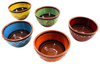 Thumbnail for Terracotta breakfast bowls - hand painted in Spain from Cactus Canyon Ceramics