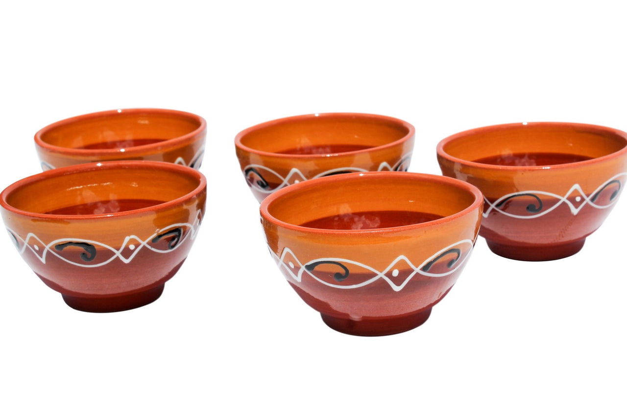Spanish Sunset Salsa Bowl Set of 5 - Hand Painted From Spain – GringoCool