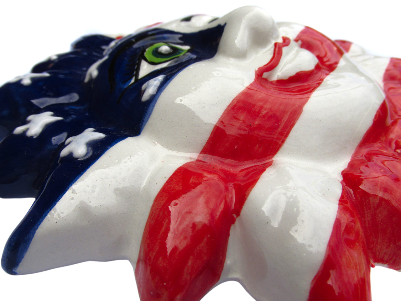 Mr. 4th of July Sun! - Ceramic Sun Hand Painted In Spain