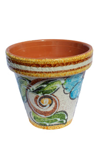 Thumbnail for Spanish Garden Pot - Yellow Design