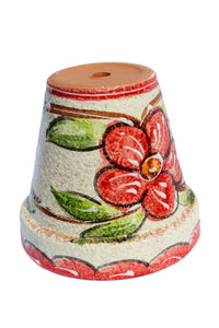 Thumbnail for Spanish Garden Pot - Red Design
