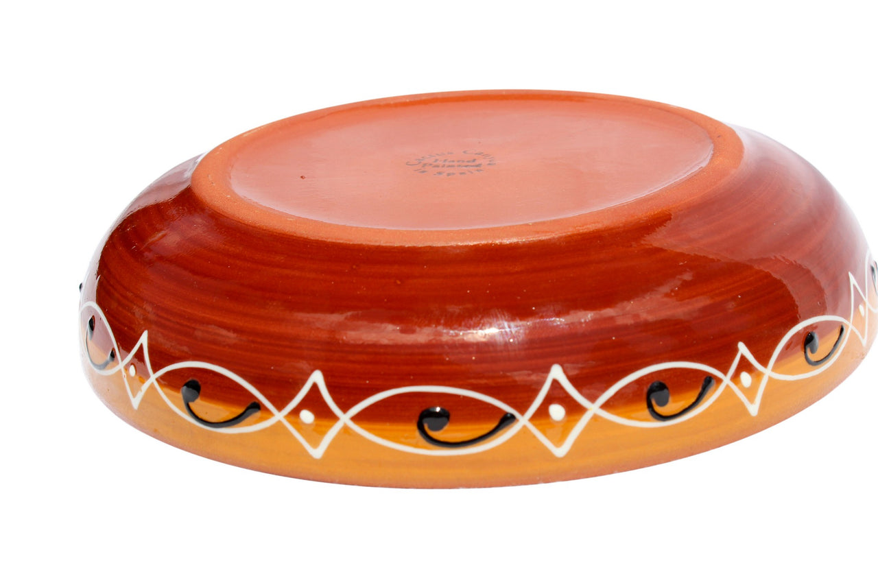 Spanish Sunset Serving Dish - Hand Painted From Spain