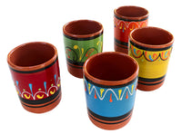 Thumbnail for Terracotta Cups, Set of 5 - Hand Painted From Spain