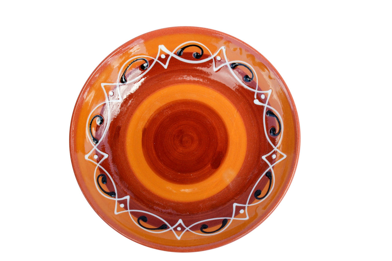 Spanish Sunset Tapa Plates Set of 5 - Hand Painted From Spain