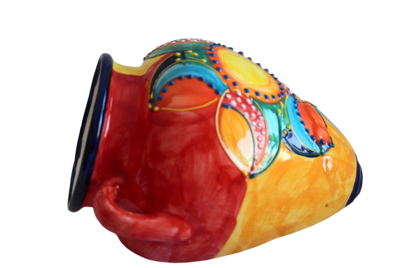 hanging talavera planter Wall Hanging Planter - Spanish Wall Tinaja