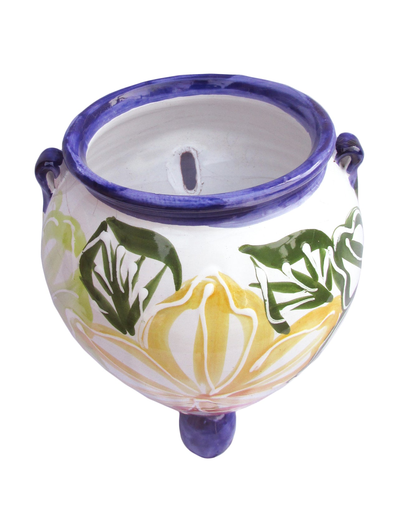Wall Planter - Spanish Orza (Flor) - Hand Painted in Spain