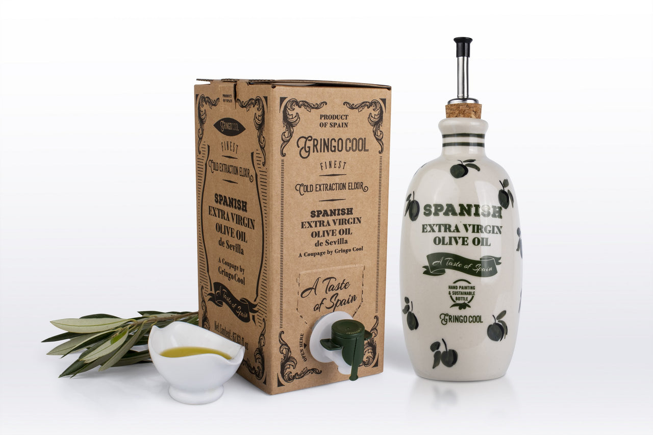 wasserette kosten Snor Spanish Extra Virgin Olive Oil - 2 liter bag-in-a-box – GringoCool