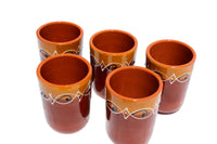 Thumbnail for Spanish Sunset Cups, Set of 5 - Hand Painted From Spain