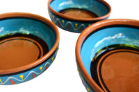 Thumbnail for Terracotta Blue - Festive Set - Hand Painted From Spain