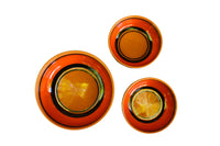 Thumbnail for Terracotta Orange - Festive Set - Hand Painted From Spain