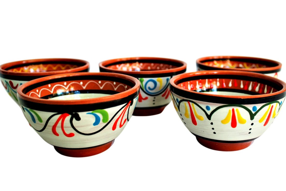 Spanish Sunset Salsa Bowl Set of 5 - Hand Painted From Spain – GringoCool