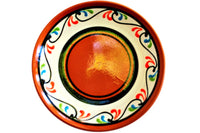 Thumbnail for Terracotta White Tapa Plates Set of 5 - Hand Painted From Spain