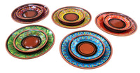 Thumbnail for Terracotta Tapa Plates Set of 5 - Hand Painted From Spain