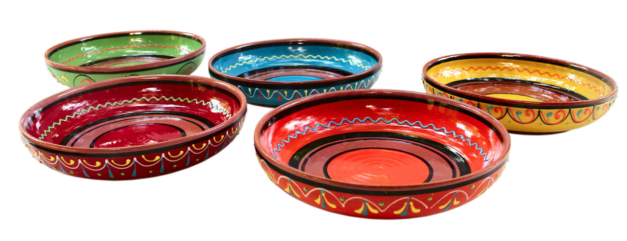 Terracotta Red, Serving Dish - Hand Painted From Spain