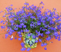 Thumbnail for Wall Hanging Flower Pot (Green Design) - Hand Painted in Spain