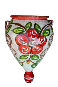 Thumbnail for Wall Planter - Spanish Orza (Spanish Rose) - Hand Painted in Spain